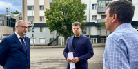 Глава Липецка Михаил Щербаков проверил ход ремонта улицы Советской - Город Липецк