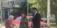 Благоустройство дворов на улице Сен-Симона под контролем депутата Валентины Черняковой - Городская Дума