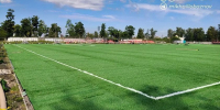 На стадионе «Локомотив» уложили новый искусственный газон - Oskol.City