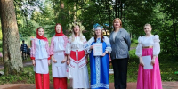 В красивейшем местечке Приволье посёлка Кулотино состоялся фестиваль «Русская душа» - Комитет культуры и туризма