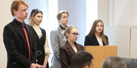 Студенты-юристы РАНХиГС защитили образовательный квиз для старшеклассников Карелии - Центральная избирательная комиссия