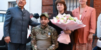 Ветерану СВО из Менделеевска вручили ключи от автомобиля - Менделеевский район