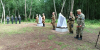 На острове Игривый открыли мемориалы в память о павших воинах - 47Channel.Ru