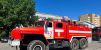 Гатчинские ребята из лагеря «Высший пилотаж» побывали в пожарно-спасательной части - Гатчинская служба новостей
