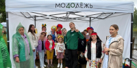 #Молодёжь40 помогла в проведении фестиваля Глиняной свадьбы в Думиничах - Управление молодежной политики