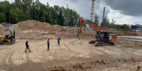 На строительстве детской поликлиники в Дубне началось устройство котлована - РТВ-Подмосковье