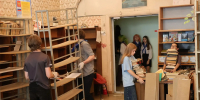 Дети создают музей в школе № 15 Самары в рамках проекта «ШАГИ» - Самарская Газета