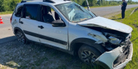 В Муроме водитель «Гранты» разбился, врезавшись в отбойник - Progorod33.Ru