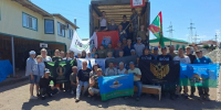 Из Удмуртии в зону СВО отправилась 90-я фура с гуманитарной помощью - Газета Рассвет