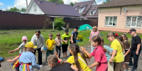 В веселых эстафетах приняли участие старониколаевские дети - Рузский городской округ