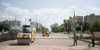 В Заозёрном продолжается ремонт дорог - Новый мир
