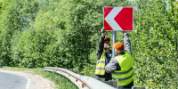 В 10 округах Подмосковья отремонтировали дорожные знаки - РузаРИА