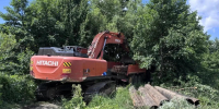 В Калужском бору завершается ремонт понтона - Городская управа