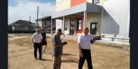 Благоустройство нового спорткомплекса - Краснозерский район