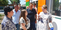 Елена Воробьева проверила строительство социальных объектов в Кореновском районе - Газета Краснодарские известия