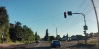 Лихач пролетел на красный, как ракета, и попал на видео в Воронеже - Bloknot-Voronezh.Ru