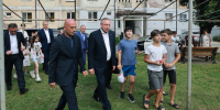 Александр Беглов: в Новом районе Сухума появятся новые детская и спортивная площадки, построенные по петербургскому стандарту - ТК Санкт-Петербург