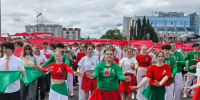 Делегация города Клинцы поздравила Беларусь с Днём Независимости в г. Жлобин.. - Администрация г. Клинцы