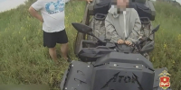 ‎»Едем порыбачить спокойно «: в Шира, уходя от преследования, пьяный красноярец на квадроцикле застрял в канаве и лишился прав - Абакан 24