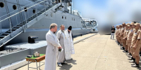 Брянские священники поздравили экипаж большого десантного корабля с 50-летием - БрянскToday.Ru