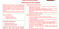 Африканская чума свиней - Сладковский район