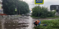 В Челябинске устраняют последствия сильного дождя - U74.Ru