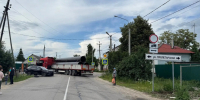 ДТП с грузовиком в Скопине - РИА 7 Новостей