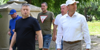 Олег Денисов осмотрел береговую зону в районе улицы Антонова - Город Пенза