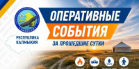 За минувшие сутки в Калмыкии произошло 14 пожаров - ГТРК