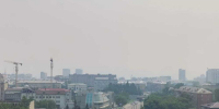 Красноярск вновь накрыло дымом - 1-LINE