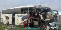 15 человек пострадали во время ДТП с пассажирским автобусом в Турции - M24.Ru