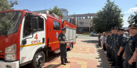 В Курске спасатели МЧС провели плановую тренировку по эвакуации людей при пожаре - РИА Курск
