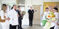День семьи, любви и верности в НИИАП РостГМУ встретили торжественной выпиской многодетной мамы - РостГМУ