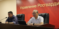 Александр Ким-Кимэн прочитал лекцию росгвардейцам в День семьи, любви и верности - Росгвардия