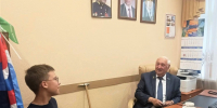 Депутат провел встречу со школьниками - Городская Дума