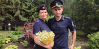 В Белгородском ОМВД поздравили молодую семью полицейских - Сетевое издание Знамя 31