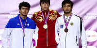 Очередное золото Михаила. Теперь — под флагом России! (видео) - Championat48.Ru