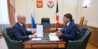 Александр Бречалов встретился с новым Главой Завьяловского района - Глава и Правительство Удмуртской Республики