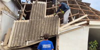 Более 70 крыш в пострадавших сёлах Хасавюртовского района разобрали волонтёры «Дагестанского Рубежа» - Дагестанская правда
