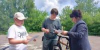 Специалист Яснополянской сельской библиотеки провела профилактическую беседу на тему дорожной безопасности - Кузнецкий район