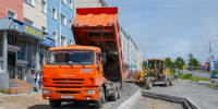 Большое благоустройство: участок на Колымском шоссе комплексно обновляют в Магадане - Мэрия города Магадана