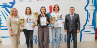 ЕКАТЕРИНА ГОЛЬЦЕВА - СЕРЕБРЯНЫЙ ПРИЗЁР ВЫСШЕЙ ЛИГИ ЧЕМПИОНАТА РОССИИ! - Федерация шахмат