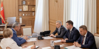 Курбаншо, Ультрадекор, Анохин, Кучумов, Егикян, рабочая встреча по инвестпроекту игоревского завода - О чём Говорит Смоленск