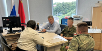 Заместитель Председателя Московской областной Думы Олег Рожнов встретился с бойцами 12-го танкового полка 4-й гвардейской Кантемировской дивизии - Администрация Наро-Фоминского г.о.