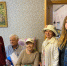 Молодежь патриотического клуба «Сокол» Культурно-досугового центра совместно с представителем местной организации Всероссийского общества слепых посетили семьи инвалидов - Комитет культуры и туризма