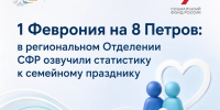 В региональном Отделении СФР озвучили статистику к семейному празднику - Октябрьский район