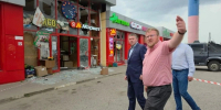 Александр Шуваев посетил место атаки БПЛА в Таврово - Сетевое издание Знамя 31