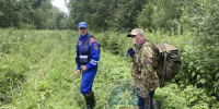 Потерявшегося в лесу мужчину с питомцем нашли спасатели в Волховском районе - Online47.Ru