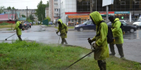 В Иванове продолжается  второй этап выкоса травы - ГТРК