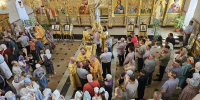Архиерейское служение в Богоявленском храме - Салехардская епархия
